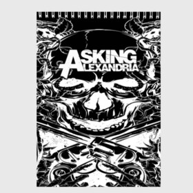 Скетчбук с принтом Asking Alexandria в Новосибирске, 100% бумага
 | 48 листов, плотность листов — 100 г/м2, плотность картонной обложки — 250 г/м2. Листы скреплены сверху удобной пружинной спиралью | aa | ben bruce | death | destiny | from | metal | rock | sumerian | to | йорк | метал | рок | хард | хеви | электроникор