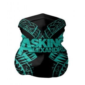 Бандана-труба 3D с принтом Asking Alexandria в Новосибирске, 100% полиэстер, ткань с особыми свойствами — Activecool | плотность 150‒180 г/м2; хорошо тянется, но сохраняет форму | aa | ben bruce | death | destiny | from | metal | rock | sumerian | to | йорк | метал | рок | хард | хеви | электроникор