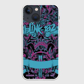 Чехол для iPhone 13 mini с принтом Blink 182 в Новосибирске,  |  | barker | bbc music | california | live | mark hoppus | matt skiba | punk | rock | travis barker | панк | поп панк | рок | скейт | том делонг