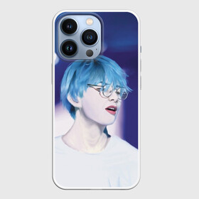 Чехол для iPhone 13 Pro с принтом BTS Blue в Новосибирске,  |  | bts | jimin | jin | jungkook | k pop | kim taehyung | korean | suga | бтс | джонгук | ким сокчин | ким тэ хён | корейский поп | корея | мин юнги | пак | суга | чимин | чон