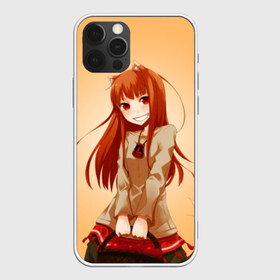 Чехол для iPhone 12 Pro Max с принтом Волчица и пряности в Новосибирске, Силикон |  | anime | manga | okami to koshinryo | spice and wolf | wolf and spice | аниме | волчица и пряности | волчица и специи | манга | оками то косинрё | ранобэ | холо