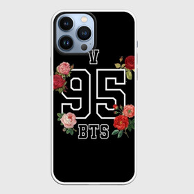 Чехол для iPhone 13 Pro Max с принтом V 95 BTS в Новосибирске,  |  | bangtan | bighit | boy | fake love | j hope | jimin | jin | jungkook | korea | kpop | live | luv | mic drop | rm | suga | v | with | бтс | кей | поп