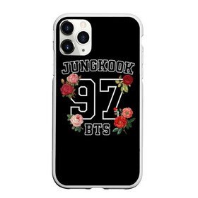 Чехол для iPhone 11 Pro матовый с принтом JUNGKOOK 97 BTS в Новосибирске, Силикон |  | Тематика изображения на принте: bangtan | bighit | boy | fake love | j hope | jimin | jin | jungkook | korea | kpop | live | luv | mic drop | rm | suga | v | with | бтс | кей | поп