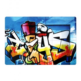 Магнитный плакат 3Х2 с принтом ИСКУССТВО УЛИЦ в Новосибирске, Полимерный материал с магнитным слоем | 6 деталей размером 9*9 см | grafiti | paint | street art | urban | город | граффити | искусство | кирпичи | краски | рисунки | стена | улицы | уличное искусство