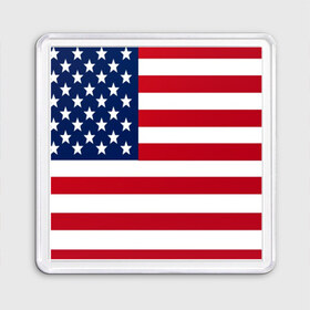 Магнит 55*55 с принтом USA в Новосибирске, Пластик | Размер: 65*65 мм; Размер печати: 55*55 мм | usa | абстракция | америка | американский | герб | звезды | краска | символика сша | страны | сша | флаг | штаты