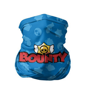 Бандана-труба 3D с принтом Bounty BS в Новосибирске, 100% полиэстер, ткань с особыми свойствами — Activecool | плотность 150‒180 г/м2; хорошо тянется, но сохраняет форму | Тематика изображения на принте: brawl stars | jessie | leon | spike | бравл старс | джесси | леон | спайк