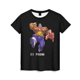 Женская футболка 3D с принтом EI PROMO в Новосибирске, 100% полиэфир ( синтетическое хлопкоподобное полотно) | прямой крой, круглый вырез горловины, длина до линии бедер | brawl stars | jessie | leon | spike | бравл старс | джесси | леон | спайк