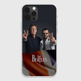 Чехол для iPhone 12 Pro Max с принтом The Beatles в Новосибирске, Силикон |  | england | flag | group | music | rock | the beatles | битлз | группа | музыка