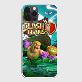 Чехол для iPhone 12 Pro Max с принтом Clash of Clans в Новосибирске, Силикон |  | base | clan wars | coc | hall | hog rider | royale | town | trap | база | гоблин | золото | клеш оф кленс | кок | крепость | кристаллы | трофей | эликсир