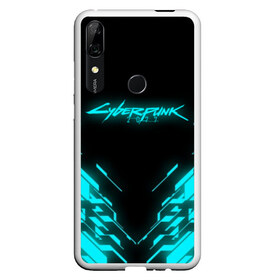 Чехол для Honor P Smart Z с принтом CYBERPUNK 2077 NEON НЕОН в Новосибирске, Силикон | Область печати: задняя сторона чехла, без боковых панелей | 2019 | cd project red | cyberpunk 2077 | future | hack | night city | samurai | sci fi | андроиды | безумие | будущее | киберпанк 2077 | логотип | роботы | самураи | фантастика | цифры