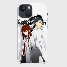 Чехол для iPhone 13 mini с принтом Врата Штейна в Новосибирске,  |  | steins gate | steinsgate | аниме | ворота штейна | врата штейна | компьютерные игры | курису макисэ | манга | ринтаро окабэ