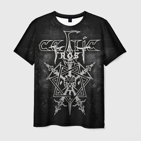 Мужская футболка 3D с принтом Celtic Frost в Новосибирске, 100% полиэфир | прямой крой, круглый вырез горловины, длина до линии бедер | black metal | celtic frost | death metal | блэк метал | глэм метал | готик метал | группы | дарк метал | дум метал | дэт метал | метал | музыка | рок | трэш метал