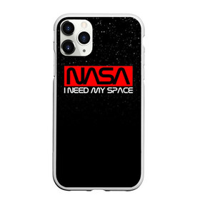 Чехол для iPhone 11 Pro матовый с принтом NASA (НА СПИНЕ) в Новосибирске, Силикон |  | galaxy | nasa | space | space company | star | астрономия | галактика | звезды | космическая компания | космос | наса