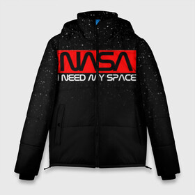 Мужская зимняя куртка 3D с принтом NASA (НА СПИНЕ) в Новосибирске, верх — 100% полиэстер; подкладка — 100% полиэстер; утеплитель — 100% полиэстер | длина ниже бедра, свободный силуэт Оверсайз. Есть воротник-стойка, отстегивающийся капюшон и ветрозащитная планка. 

Боковые карманы с листочкой на кнопках и внутренний карман на молнии. | galaxy | nasa | space | space company | star | астрономия | галактика | звезды | космическая компания | космос | наса