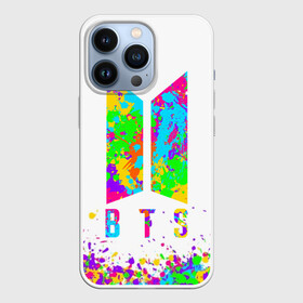 Чехол для iPhone 13 Pro с принтом BTS COLORS в Новосибирске,  |  | bangtan boys | bt21 | bts | bts army | bts stickers | j hope | jimin | jin | jungkook | k pop | rap monster | rapmon | suga | v | бтс | корея | стикеры bts