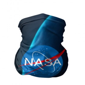 Бандана-труба 3D с принтом NASA в Новосибирске, 100% полиэстер, ткань с особыми свойствами — Activecool | плотность 150‒180 г/м2; хорошо тянется, но сохраняет форму | 