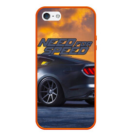 Чехол для iPhone 5/5S матовый с принтом Need for Speed в Новосибирске, Силикон | Область печати: задняя сторона чехла, без боковых панелей | games | most | nfs mw | off | payback | racing | rip | wanted | авто | вип | гонки | жажда скорости | класс | машины | нид | симулятор | фор