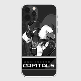 Чехол для iPhone 12 Pro с принтом Washington Capitals в Новосибирске, силикон | область печати: задняя сторона чехла, без боковых панелей | capitals | hokkey | nhl | ovechkin | washington | александр | вашингтон | кэпиталз | кэпиталс | овечкин | хоккеист | хоккей