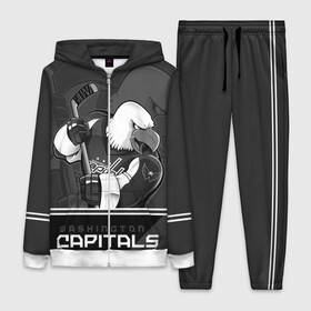 Женский костюм 3D с принтом Washington Capitals в Новосибирске,  |  | capitals | hokkey | nhl | ovechkin | washington | александр | вашингтон | кэпиталз | кэпиталс | овечкин | хоккеист | хоккей