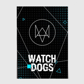 Постер с принтом РЮКЗАК WATCH DOGS в Новосибирске, 100% бумага
 | бумага, плотность 150 мг. Матовая, но за счет высокого коэффициента гладкости имеет небольшой блеск и дает на свету блики, но в отличии от глянцевой бумаги не покрыта лаком | action | ct os | ded sec | fox | gamer | glitch | hacker | player | watch dogs | watch dogs 2 | глитч | знак лиса | игра | компьютерная игра | хакер