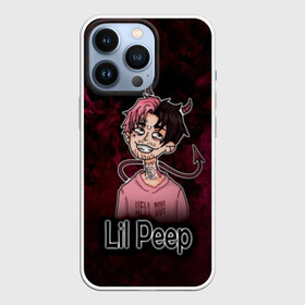 Чехол для iPhone 13 Pro с принтом Lil Peep в Новосибирске,  |  | Тематика изображения на принте: awful things | gustav | lil peep | густав ор | клауд | клауд рэп | лил | лили | певец | пееп | пеп | пип | пост эмо | реп | репер | рэп | рэпер | трэп | хип | хип хоп | хоп | эмо трэп