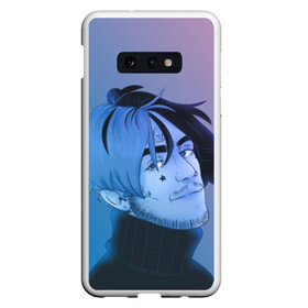 Чехол для Samsung S10E с принтом Lil Peep Colors в Новосибирске, Силикон | Область печати: задняя сторона чехла, без боковых панелей | lil peep | rap | лил пип | рэп