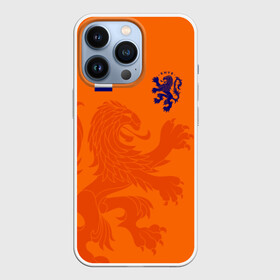 Чехол для iPhone 13 Pro с принтом Сборная Голландии в Новосибирске,  |  | Тематика изображения на принте: holland | nederland | netherlands | голландия | нидерланды | сборная голландии | сборная голландии по футболу | сборная нидерландов | форма | футбольные сборные | чемпионат