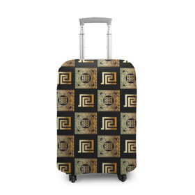 Чехол для чемодана 3D с принтом gold в Новосибирске, 86% полиэфир, 14% спандекс | двустороннее нанесение принта, прорези для ручек и колес | fashion | luxury | texture | дорогая | дорогой | золото | люкс | паттерн | роскошь | серебро | стиль | стильная | текстура