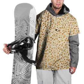 Накидка на куртку 3D с принтом Блин в Новосибирске, 100% полиэстер |  | Тематика изображения на принте: блин | блины | жареный | лаваш | текстура | фон | хлеб
