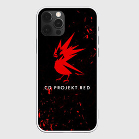 Чехол для iPhone 12 Pro Max с принтом CD RPOJECT RED в Новосибирске, Силикон |  | Тематика изображения на принте: 2019 | cd project red | cyberpunk 2077 | future | hack | night city | samurai | sci fi | андроиды | безумие | будущее | киберпанк 2077 | логотип | роботы | самураи | фантастика | цифры
