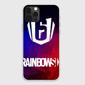 Чехол для iPhone 12 Pro Max с принтом RAINBOW SIX SIEGE в Новосибирске, Силикон |  | Тематика изображения на принте: 6 | cybersport | esport | logo | pro league | rainbow | rainbow six siege | six | team | киберспорт | лого | радуга осада | эла.ela