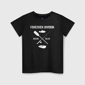 Детская футболка хлопок с принтом футболка рыбака shut up & fish в Новосибирске, 100% хлопок | круглый вырез горловины, полуприлегающий силуэт, длина до линии бедер | майка рыбака | майка с длинным рукавом | прикольная футболка рыбалка | футболка рыбалка купить | футболки +для рыбалки | футболки мужские рыбалка | футболки про рыбалку