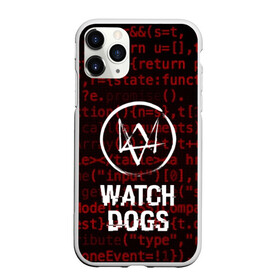 Чехол для iPhone 11 Pro матовый с принтом WATCH DOGS в Новосибирске, Силикон |  | action | ct os | ded sec | fox | game | gamer | glitch | hacker | player | watch dogs | watch dogs 2 | глитч | знак лиса | игра | компьютерная игра | маркус | хакер