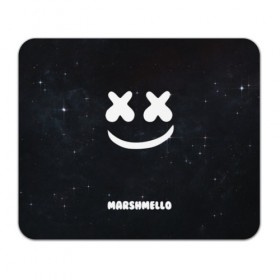 Коврик для мышки прямоугольный с принтом Marshmello Cosmos в Новосибирске, натуральный каучук | размер 230 х 185 мм; запечатка лицевой стороны | dj | marshmello | usa | америка | клубная музыка | мармело | маршмелло | маршмеллоу | музыка | музыкант