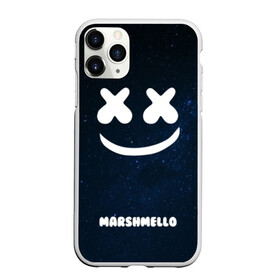 Чехол для iPhone 11 Pro Max матовый с принтом Marshmello Cosmos в Новосибирске, Силикон |  | Тематика изображения на принте: dj | marshmello | usa | америка | клубная музыка | космос | мармело | маршмелло | маршмеллоу | музыка | музыкант | небо