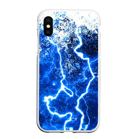 Чехол для iPhone XS Max матовый с принтом STORM в Новосибирске, Силикон | Область печати: задняя сторона чехла, без боковых панелей | abstraction | tie dye | watercolor | абстракция красок | акварель | акриловый | брызги красок | живопись | краска | потертость красок | размытые краски | текстуры | черно белый | яркие краски