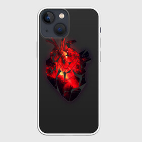 Чехол для iPhone 13 mini с принтом Space Heart в Новосибирске,  |  | Тематика изображения на принте: space
heart
космос
космическое сердце
сердце