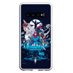 Чехол для Samsung Galaxy S10 с принтом Mononoke Hime в Новосибирске, Силикон | Область печати: задняя сторона чехла, без боковых панелей | mononoke hime | princess mononoke
