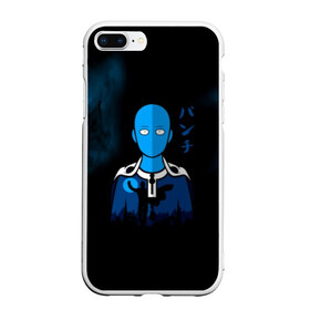 Чехол для iPhone 7Plus/8 Plus матовый с принтом One-Punch Man в Новосибирске, Силикон | Область печати: задняя сторона чехла, без боковых панелей | one | one punch man | бесправный ездок | бласт | бэнг | ванпанчмен | генос | демон киборг | лысый плащ | ниндзя | сайтама | сверхзвуковой соник | серебряный клык | тацумаки | человек один удар