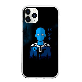 Чехол для iPhone 11 Pro Max матовый с принтом One-Punch Man в Новосибирске, Силикон |  | Тематика изображения на принте: one | one punch man | бесправный ездок | бласт | бэнг | ванпанчмен | генос | демон киборг | лысый плащ | ниндзя | сайтама | сверхзвуковой соник | серебряный клык | тацумаки | человек один удар