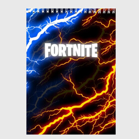 Скетчбук с принтом FORTNITE STORM в Новосибирске, 100% бумага
 | 48 листов, плотность листов — 100 г/м2, плотность картонной обложки — 250 г/м2. Листы скреплены сверху удобной пружинной спиралью | 2019 | armor | armour | cybersport | esport | fortnite | game | llama | logo | thunder | броня | игра | киберспорт | лама | молнии | фиолетовый | фирменные цвета | фортнайт