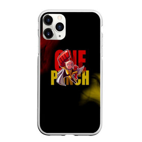 Чехол для iPhone 11 Pro Max матовый с принтом One-Punch Man в Новосибирске, Силикон |  | Тематика изображения на принте: one | one punch man | бесправный ездок | бласт | бэнг | ванпанчмен | генос | демон киборг | лысый плащ | ниндзя | сайтама | сверхзвуковой соник | серебряный клык | тацумаки | человек один удар