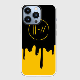 Чехол для iPhone 13 Pro с принтом TWENTY ONE PILOTS в Новосибирске,  |  | 21 pilots | 21p | colors | music | paints | rock | top | trench | twenty one pilots | брызги | группа | краска | музыка | рок