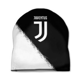 Шапка 3D с принтом JUVENTUS в Новосибирске, 100% полиэстер | универсальный размер, печать по всей поверхности изделия | italia | juve | juventus | sport | италия | спорт | спортивная форма | футбол | футбольный | чемпионат | ювентус