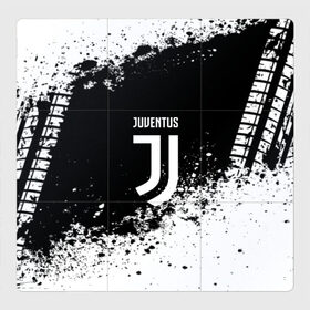 Магнитный плакат 3Х3 с принтом JUVENTUS в Новосибирске, Полимерный материал с магнитным слоем | 9 деталей размером 9*9 см | Тематика изображения на принте: italia | juve | juventus | sport | италия | спорт | спортивная форма | футбол | футбольный | чемпионат | ювентус