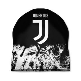 Шапка 3D с принтом JUVENTUS в Новосибирске, 100% полиэстер | универсальный размер, печать по всей поверхности изделия | italia | juve | juventus | sport | италия | спорт | спортивная форма | футбол | футбольный | чемпионат | ювентус