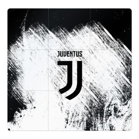 Магнитный плакат 3Х3 с принтом Juventus в Новосибирске, Полимерный материал с магнитным слоем | 9 деталей размером 9*9 см | italia | juve | juventus | sport | италия | спорт | спортивная форма | футбол | футбольный | чемпионат | ювентус