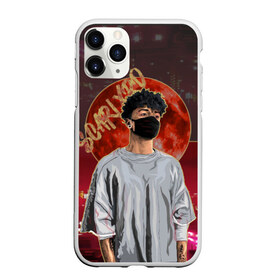 Чехол для iPhone 11 Pro Max матовый с принтом Scarlxrd (Blood Moon) в Новосибирске, Силикон |  | cкриминг | heart attack | hip hap | rap | scarlxrd | scream | trap | иероглифы | лодр | метал | музыка | репер | скар | скарлорд | скрим | трэп | хип хоп | японский