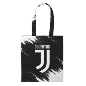 Шоппер 3D с принтом JUVENTUS SPORT в Новосибирске, 100% полиэстер | Плотность: 200 г/м2; Размер: 34×35 см; Высота лямок: 30 см | cr7 | fc | football | football club | juve | juventus | ronaldo | sport | роналдо | спорт | спортивные | униформа | фирменные цвета | фк | футбол | футбольный клуб | ювентус