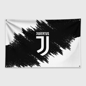 Флаг-баннер с принтом JUVENTUS SPORT в Новосибирске, 100% полиэстер | размер 67 х 109 см, плотность ткани — 95 г/м2; по краям флага есть четыре люверса для крепления | cr7 | fc | football | football club | juve | juventus | ronaldo | sport | роналдо | спорт | спортивные | униформа | фирменные цвета | фк | футбол | футбольный клуб | ювентус